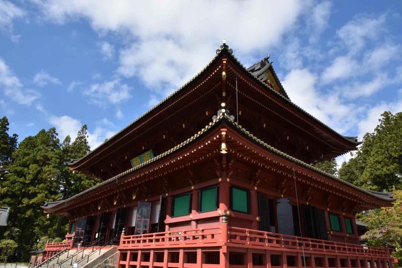 一棟貸切 森のお風呂とアウトドアサウナ 日光雪月花 Villa Bagian luar foto