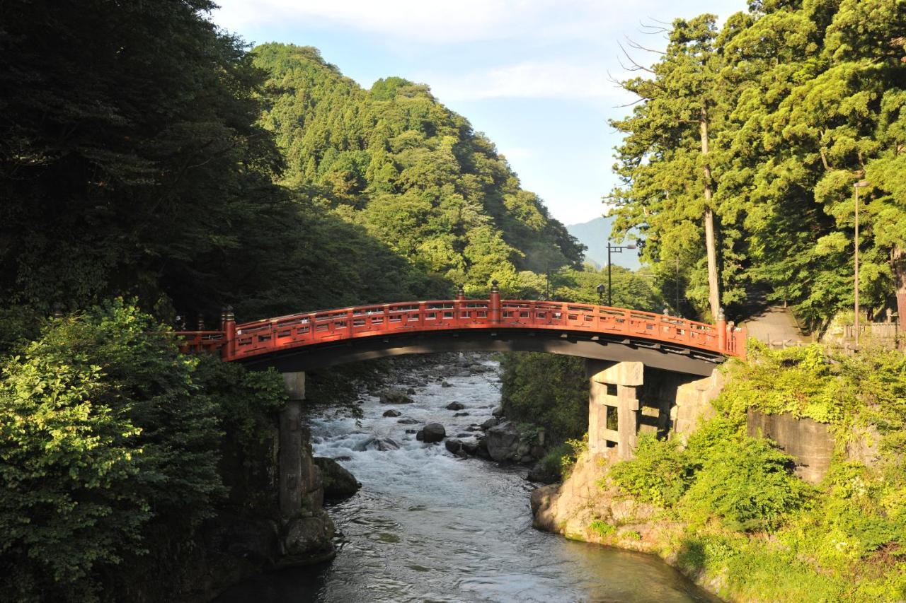 一棟貸切 森のお風呂とアウトドアサウナ 日光雪月花 Villa Bagian luar foto